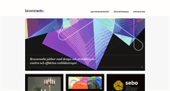 Desktop Screenshot of bravomedia.se